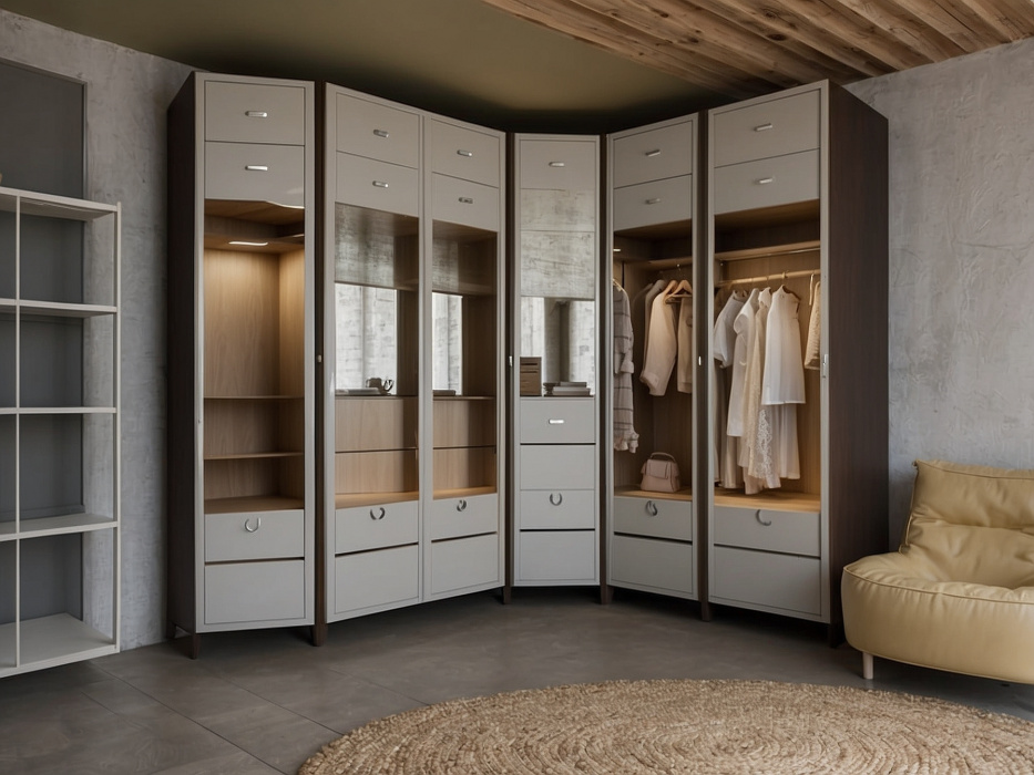 Угловой шкаф-купе «Каймари»